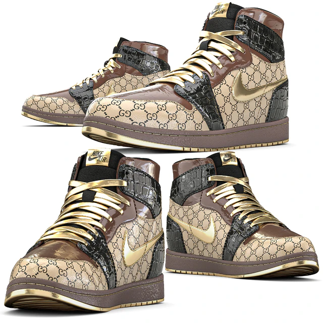 Sneakers Nike-Gucci — Descargar