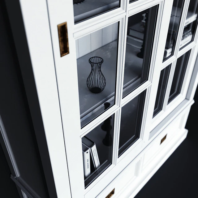 Витрина двухдверная Оксфорд Dantone Home — Скачать