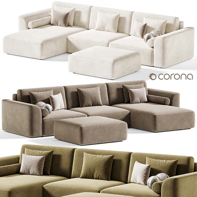 Corner Sofa Space-2, Space-2 Sofa — Ver 2