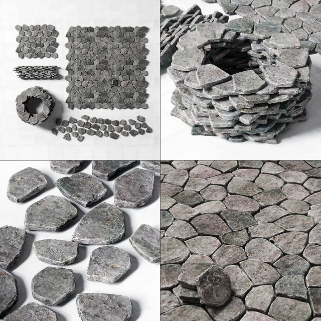 Rock Stone paving wall road / Скальный Камень для брусчатки стен дорог — Скачать