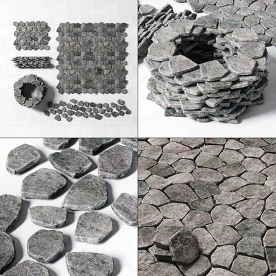 Rock Stone paving wall road / Скальный Камень для брусчатки стен дорог — Вид 1