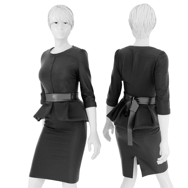 Suit female mannequin — Descargar