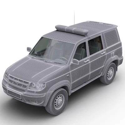 UAZ Patriot Patrol car — Ver 2