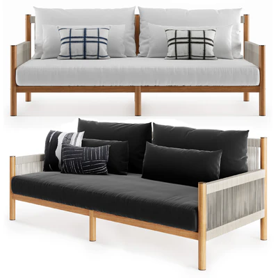Architect Outdoor Sofa — View 1