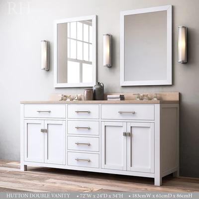 HUTTON DOUBLE VANITY — Ver 1