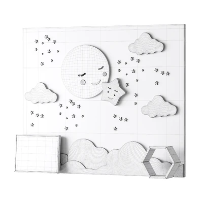 Decorative wall panel for children 02 — Вид 2