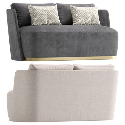 Sofa McQueen Cazarina Interiors 2 set/Диван МАККВИН — Ver 3