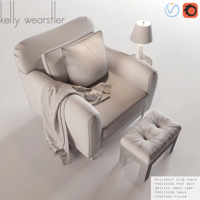 Kelly wearstler furniture set 1 — Ver 2