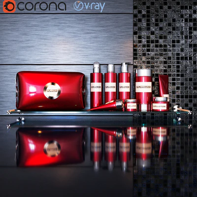 Set of cosmetics for men Platinum — Ver 1