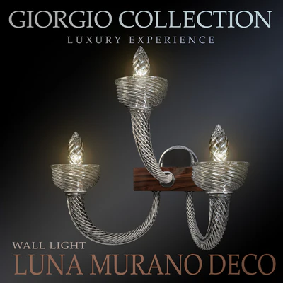 Luna Murano Deco Wall Light — Скачать