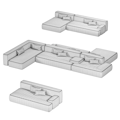 Modular sofa Lema Cloud — Ver 3