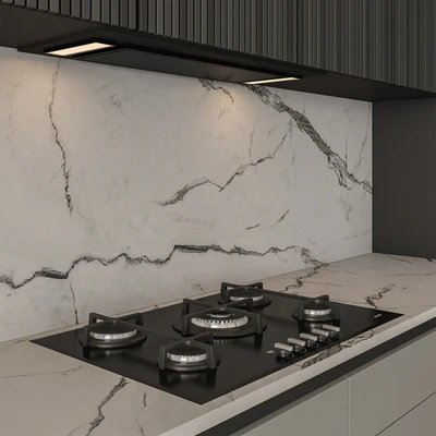 Kitchen Modern - Gray and Black Cabinets 97 — Вид 2