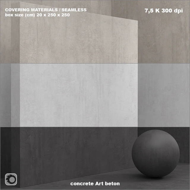 Material (seamless) - microconcrete, concrete, plaster set 69 — Descargar
