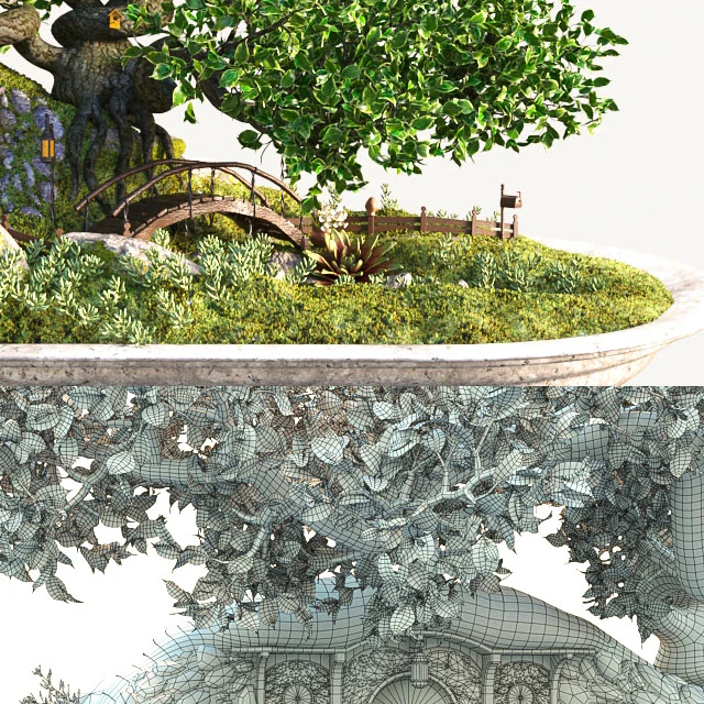 Bonsai in the style of the Hobbit — Descargar