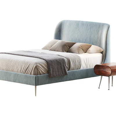 Lana upholstered bed — Ver 3