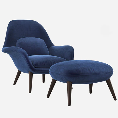 Fredericia Swoon Lounge Armchair — Вид 3