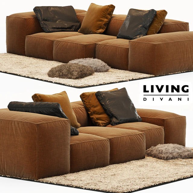 Sofa Extrasoft - Living Divani — Скачать