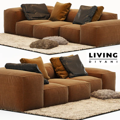 Sofa Extrasoft - Living Divani — Вид 1