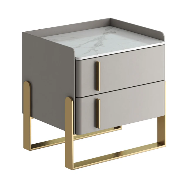 Light luxury bedside table — Descargar