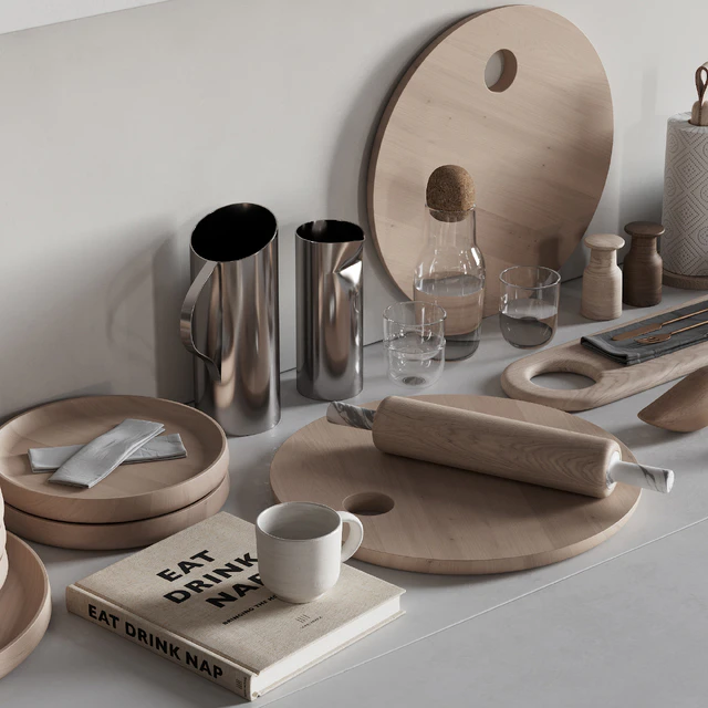 067 Kitchen Decor Set Accessories 02 — Descargar