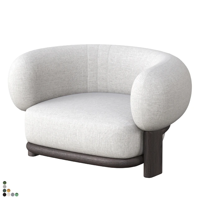 Bol  Armchair By HC28 Cosmo — Скачать