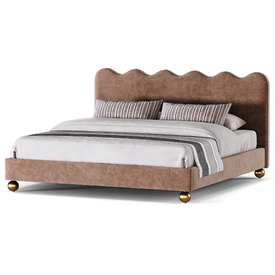 Ripple King Bed — Ver 3