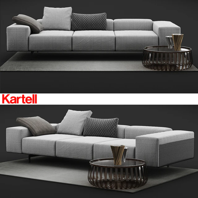Kartell Largo Sofa — Скачать