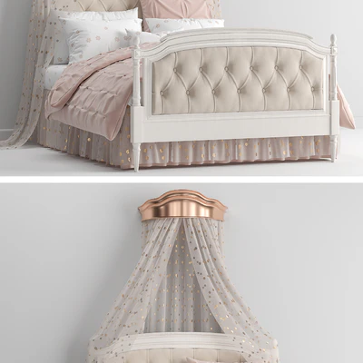 Blythe upholstered bed — Ver 2