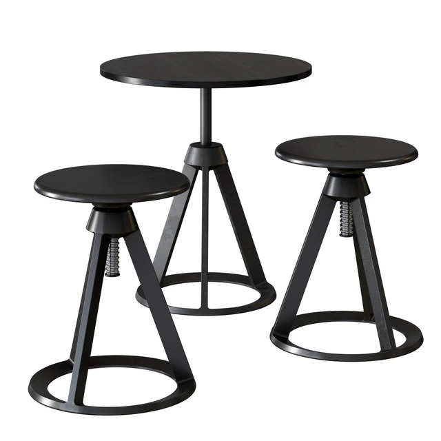 Knoll Piton Table and Chair — Скачать