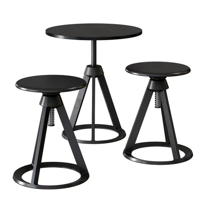 Knoll Piton Table and Chair — Вид 1