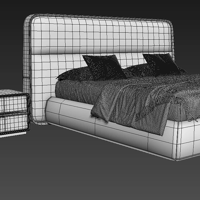 Giorgetti Frame Bed 59201 — Descargar
