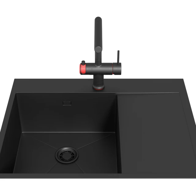 Смеситель Omoikiri hotaru-r и мойка Omoikiri Akisame 65-GM-L — Скачать