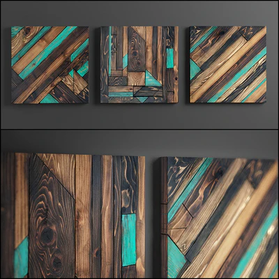 panel wood art — Ver 1