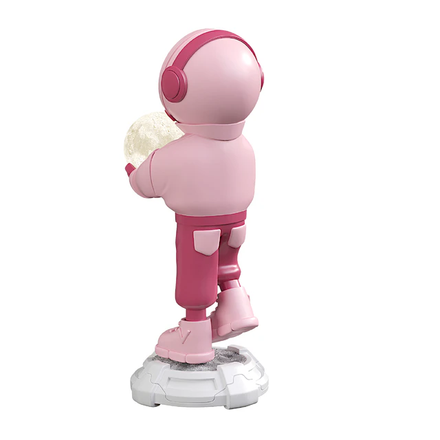 Sculpture Art Astronaut Statue Lamp — Descargar