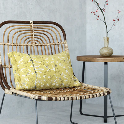House Doctor Kawa rattan chair & Manutti sidetable — Вид 2