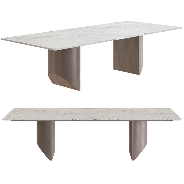 Minotti Wedge Dining Table — Скачать