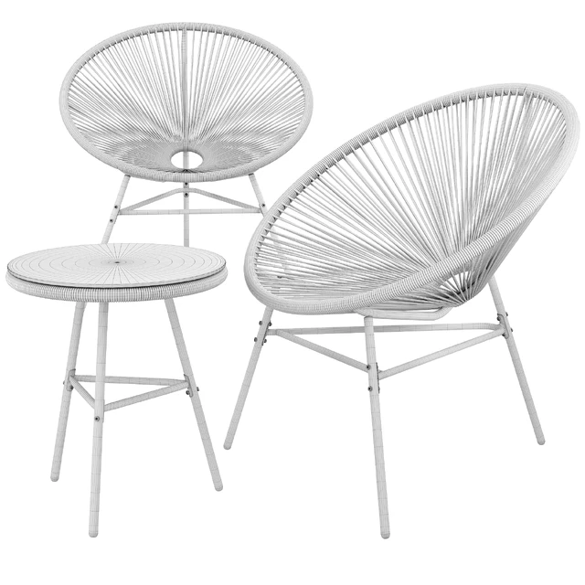 Accent Chairs with Table — Descargar