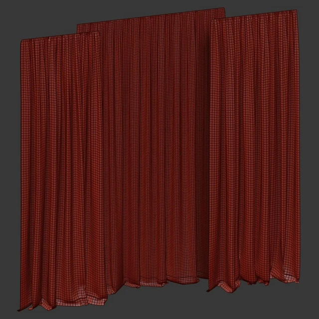 Curtains with tulle — Descargar
