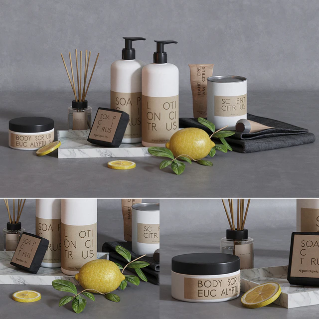 Granit skincare bath set — Descargar