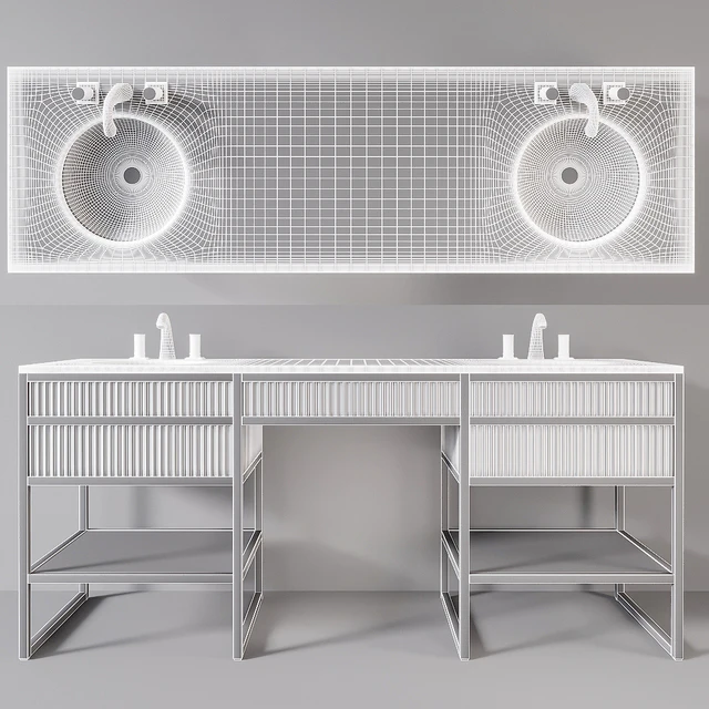 Academy 2x Nero marquinia Console by Oasis Group — Скачать