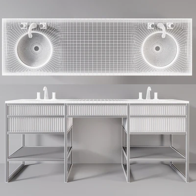 Academy 2x Nero marquinia Console by Oasis Group — Вид 2