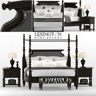 LEXINGTON HOME BRAND SOVEREIGH POSTER BED — Ver 1