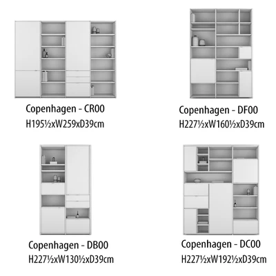 BoConcept Copenhagen wall system | set 2 — Ver 2