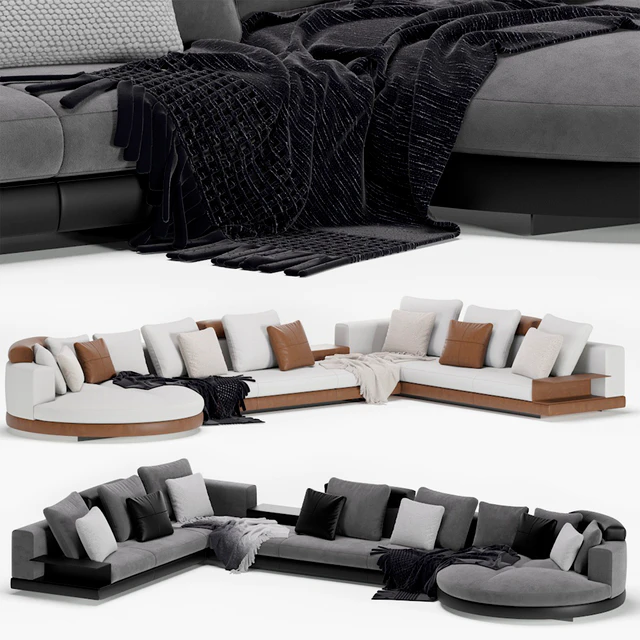 Minotti modular connery sofa — Descargar