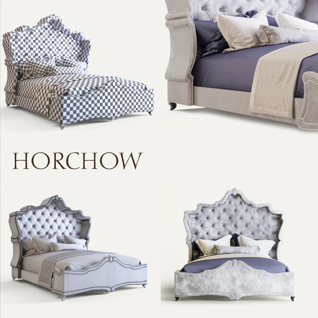Haute House Antoinette Queen Bed, Horchow — Descargar