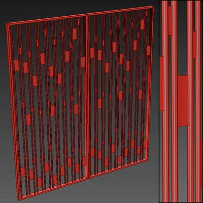 Decorative partition 23 — Ver 2