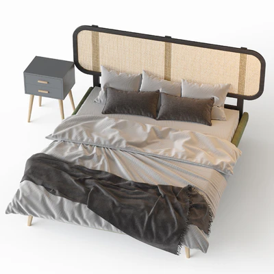 Bed Male table Evaine — Ver 2