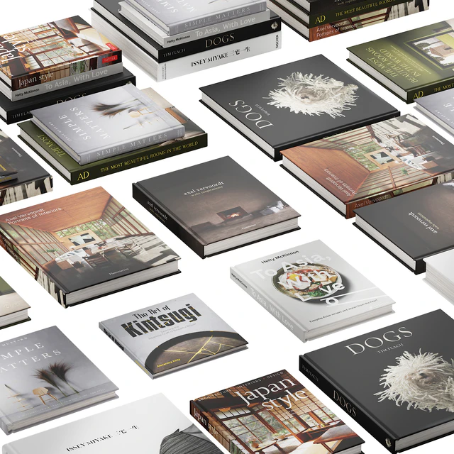 037 Decorative books set 04 Asia & Interior 00 — Descargar