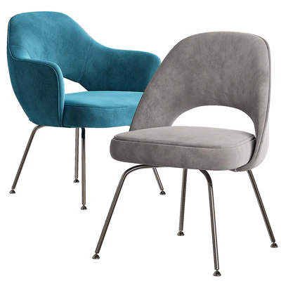 Knoll Saarinen Executive Armchair Tubular — Ver 1