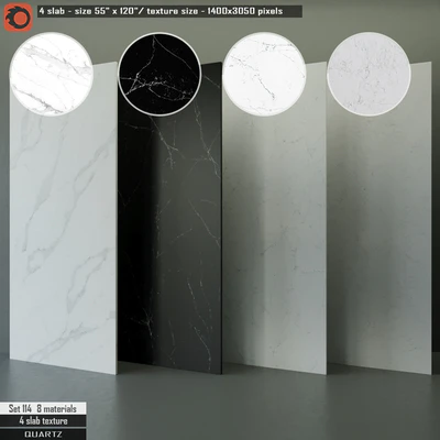 Quartz Slab Set 114 — Ver 1